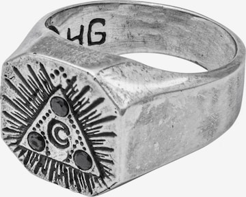 Haze&Glory Ring 'Pyramid' in Silber