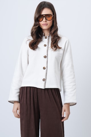 Cardigan Trend Alaçatı Stili en beige : devant