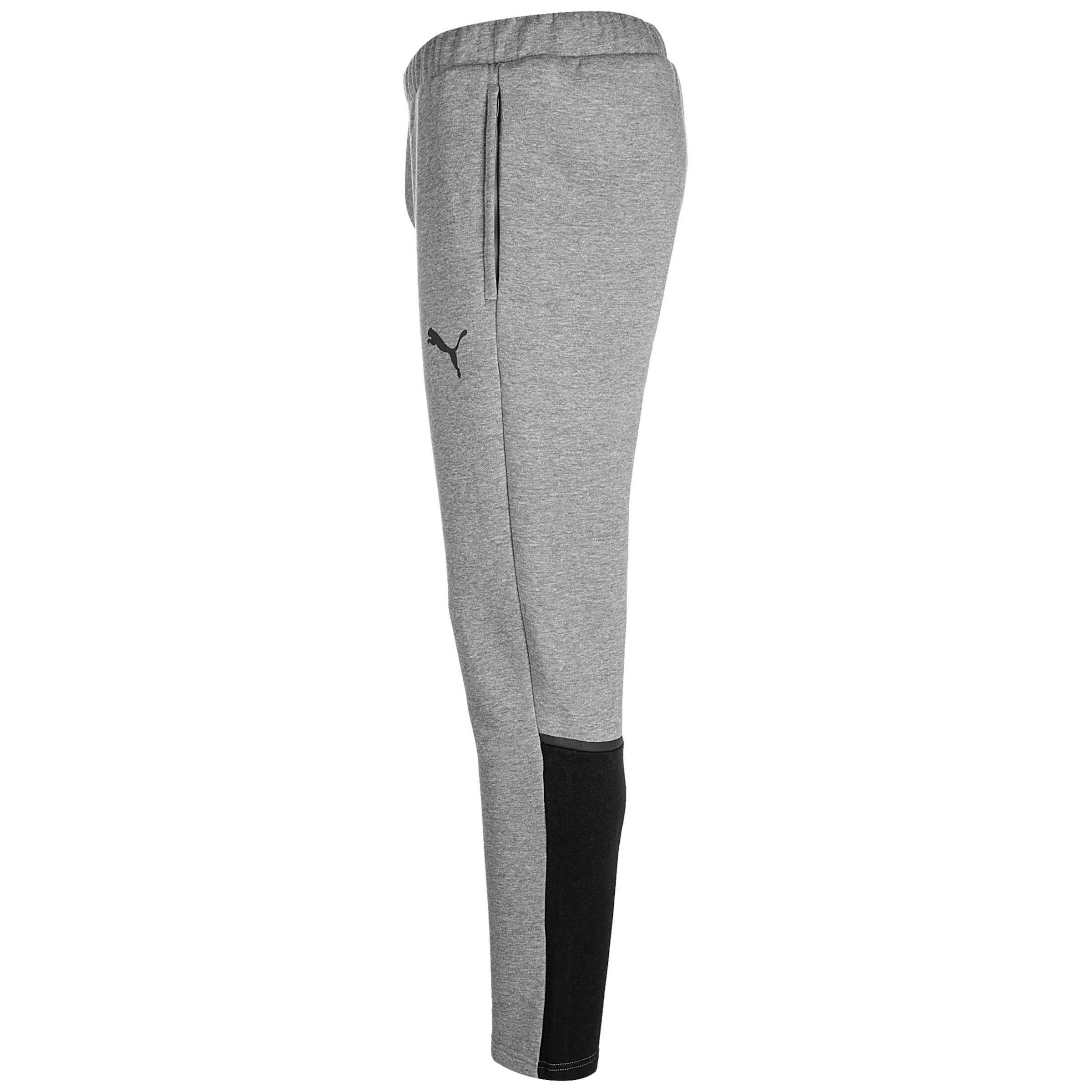 PUMA Zúžený Sportovní kalhoty 'Team Cup' – šedá