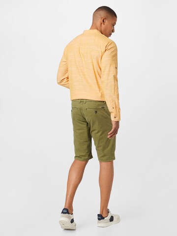 TOM TAILOR Regular Shorts in Grün