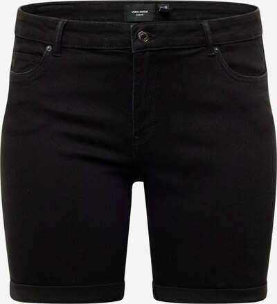 Vero Moda Curve Shorts 'LUNA' in black denim, Produktansicht