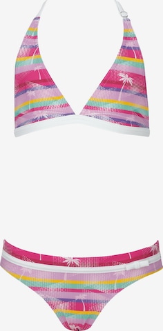 OLYMPIA Triangel Bikini in Roze: voorkant