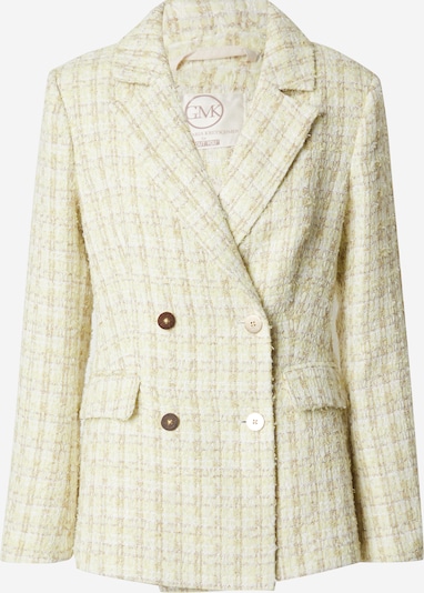 Guido Maria Kretschmer Women Blazer 'Madita' em bege / amarelo pastel / ouro / branco, Vista do produto