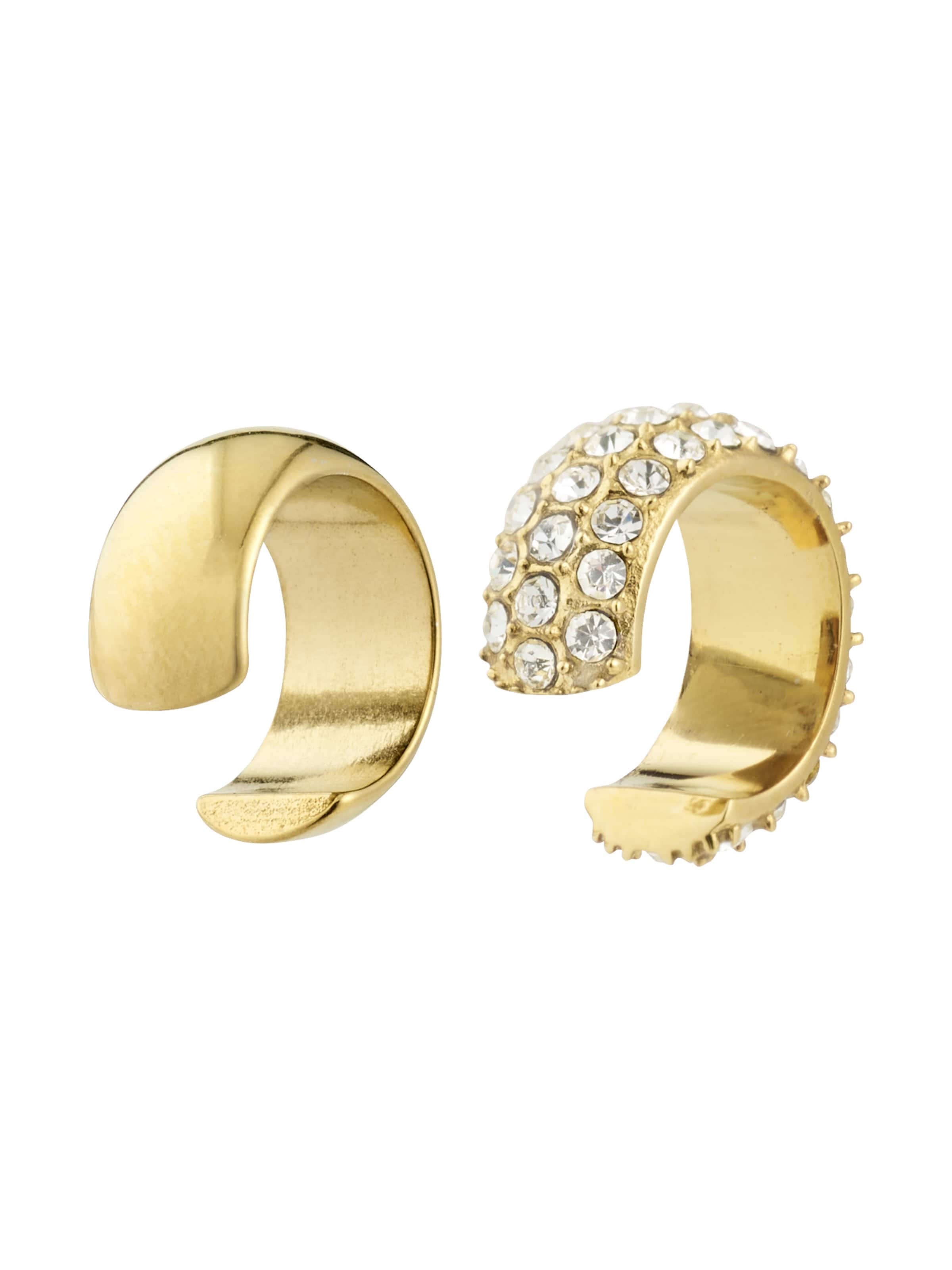 Boucles d'oreilles 'Hudsyn' Pilgrim en or : devant