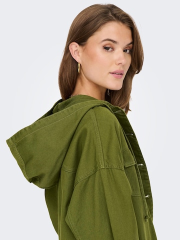 Veste mi-saison 'DREW' ONLY en vert