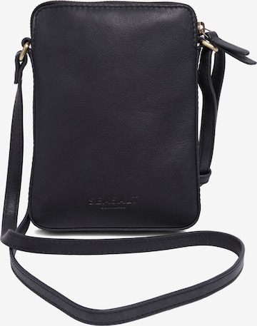 Borsa a tracolla di Seasalt Cornwall in blu: frontale