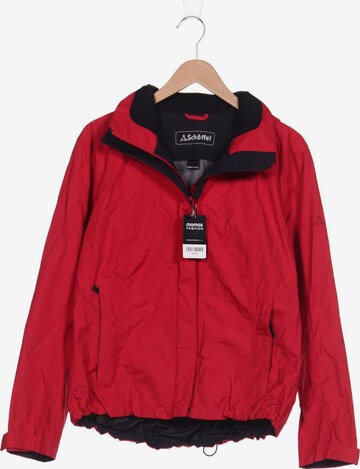Schöffel Jacket & Coat in XXL in Red: front
