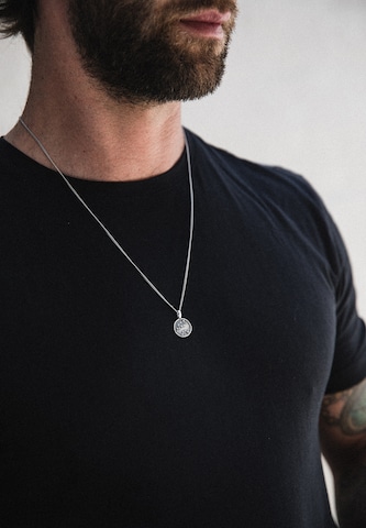 Haze&Glory Necklace 'Wassermann' in Grey: front