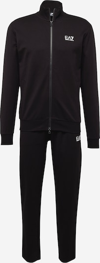 EA7 Emporio Armani Jogging komplet u crna / bijela, Pregled proizvoda