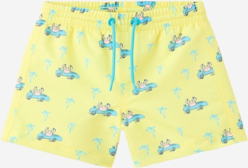 MANGO KIDS Uimashortsit 'CANGREJO' värissä keltainen: etupuoli