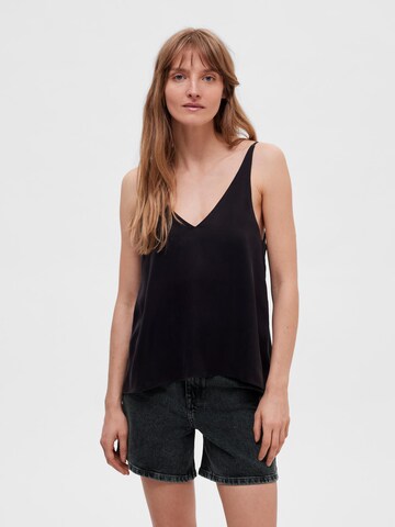 SELECTED FEMME - Top em preto: frente