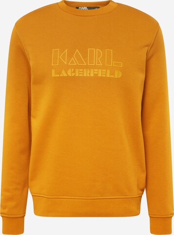 Karl Lagerfeld Sweatshirt in Brown: front