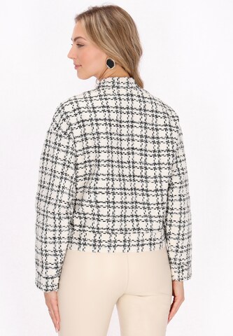 Veste mi-saison faina en blanc