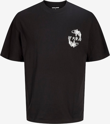 JACK & JONES Paita 'JJTUNE' värissä musta: etupuoli