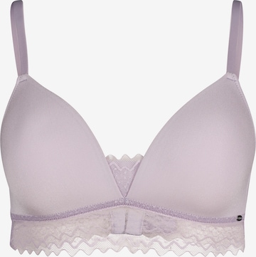 Triangolo Reggiseno di Skiny in lilla: frontale