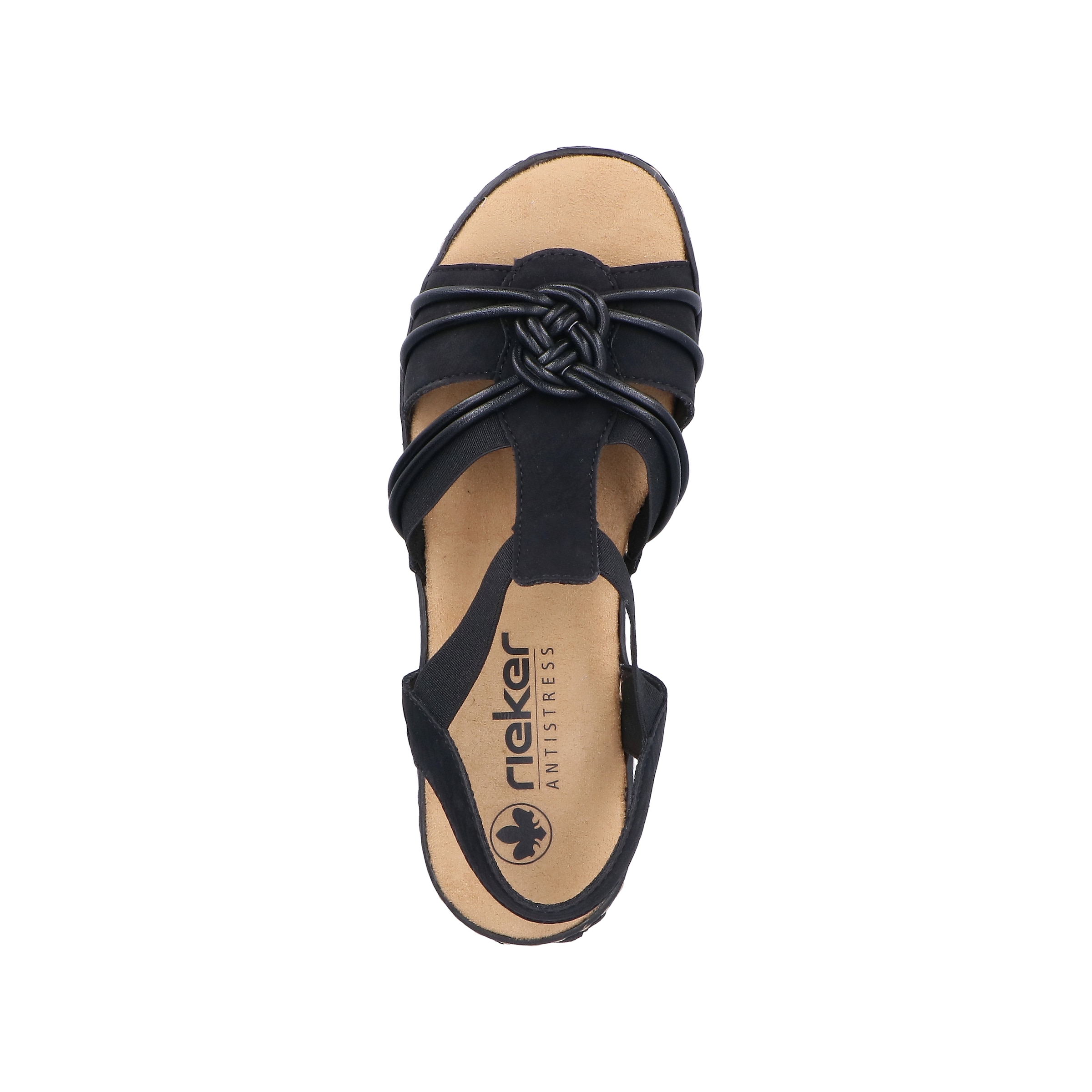 Rieker Sandale in Schwarz