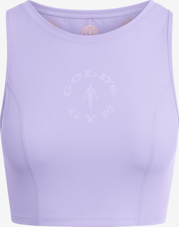 GOLD´S GYM APPAREL Sports Top 'Laura' in Purple: front