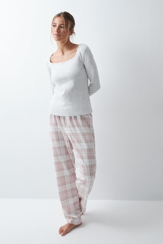 Pyjama Women' Secret en gris : devant