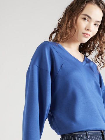 b.young Sweatshirt 'PUSTI' in Blauw