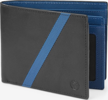 Lucleon Wallet 'Lind' in Blue: front
