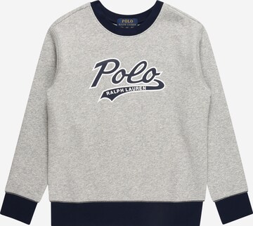 Polo Ralph Lauren Μπλούζα φούτερ σε γκρι: μπροστά