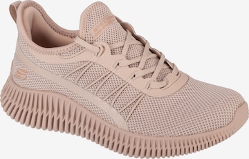 SKECHERS Sneakers laag 'Bobs Geo-New Aesthetics' in Beige: voorkant