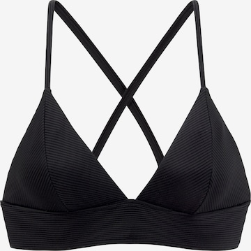 Triangle Hauts de bikini VENICE BEACH en noir : devant