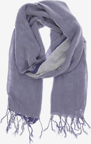 Brice Scarf & Wrap in One size in Blue: front