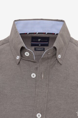 Regular fit Camicia 'CURTIS' di DENIM CULTURE in marrone