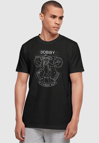 ABSOLUTE CULT T-Shirt  'Harry Potter - Dobby Seal' in Schwarz: Vorderseite