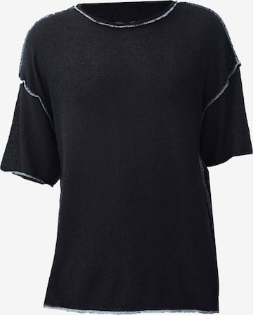 T-Shirt VAMOS CLO en noir : devant