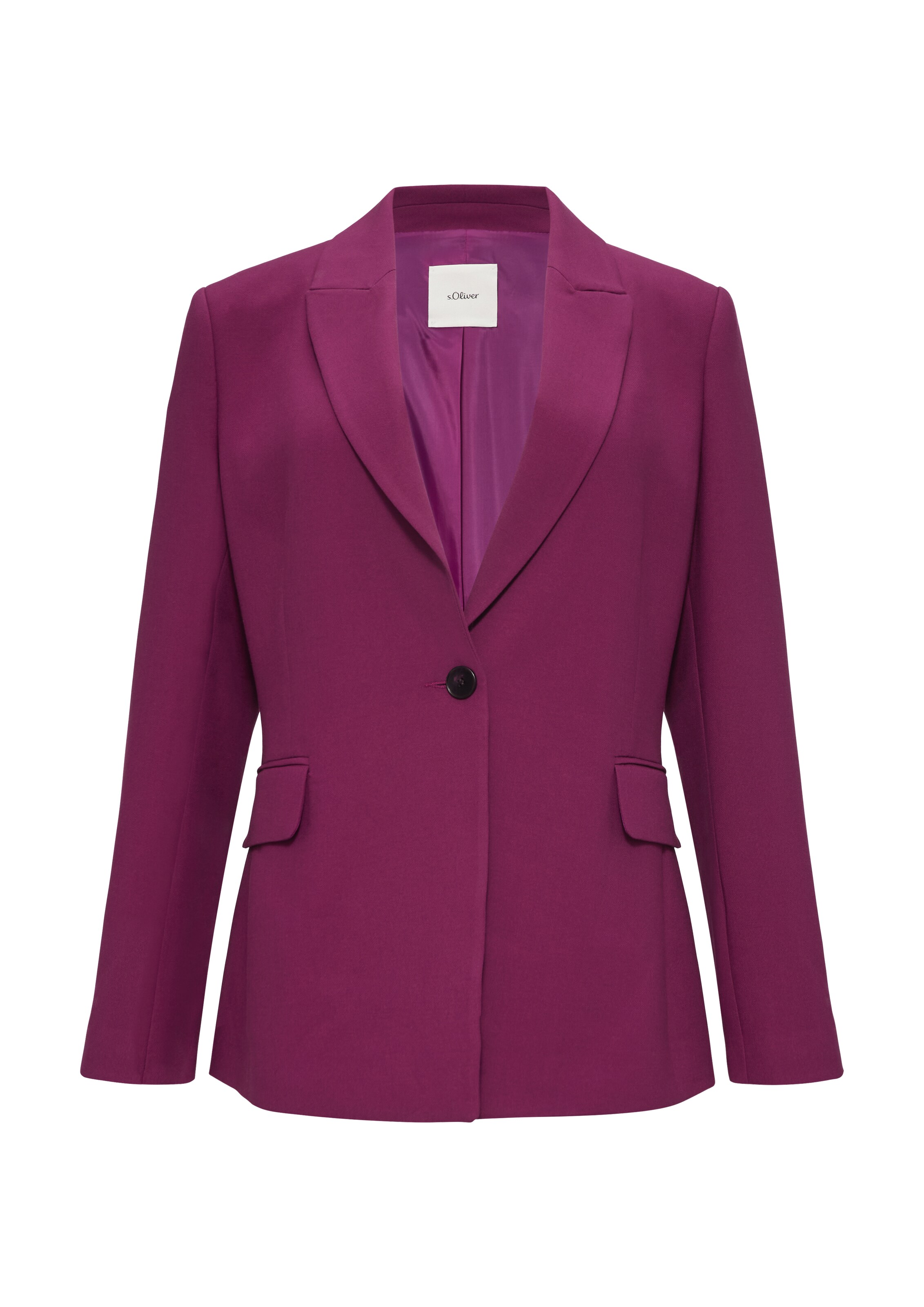 s.Oliver BLACK LABEL Блейзер в Ярко-розовый: спереди