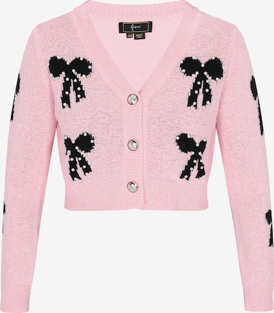 faina Neuletakki värissä roosa / musta, Tuotenäkymä