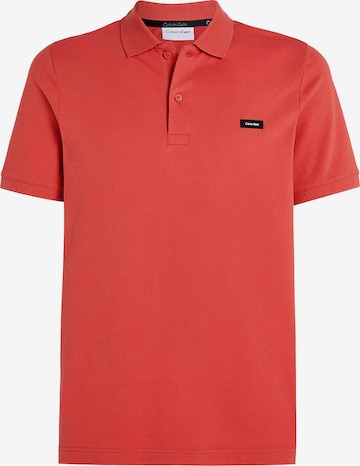 Calvin Klein Poloshirt in Rot: Vorderseite