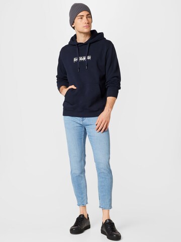 NAPAPIJRI Sweatshirt in Blauw