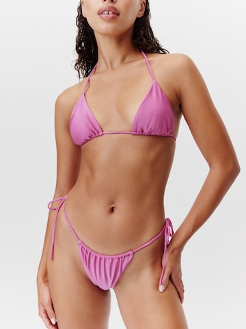LeGer by Lena GerckeTrokutasti Bikini gornji dio 'Duana' - roza boja