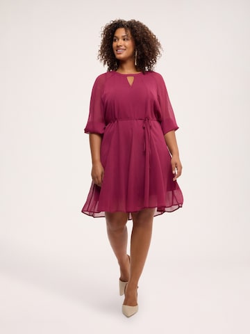 Robe Fiorella Rubino en rouge