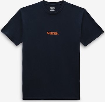 VANS T-Shirt 'Lower Corecase' in Blau: predná strana