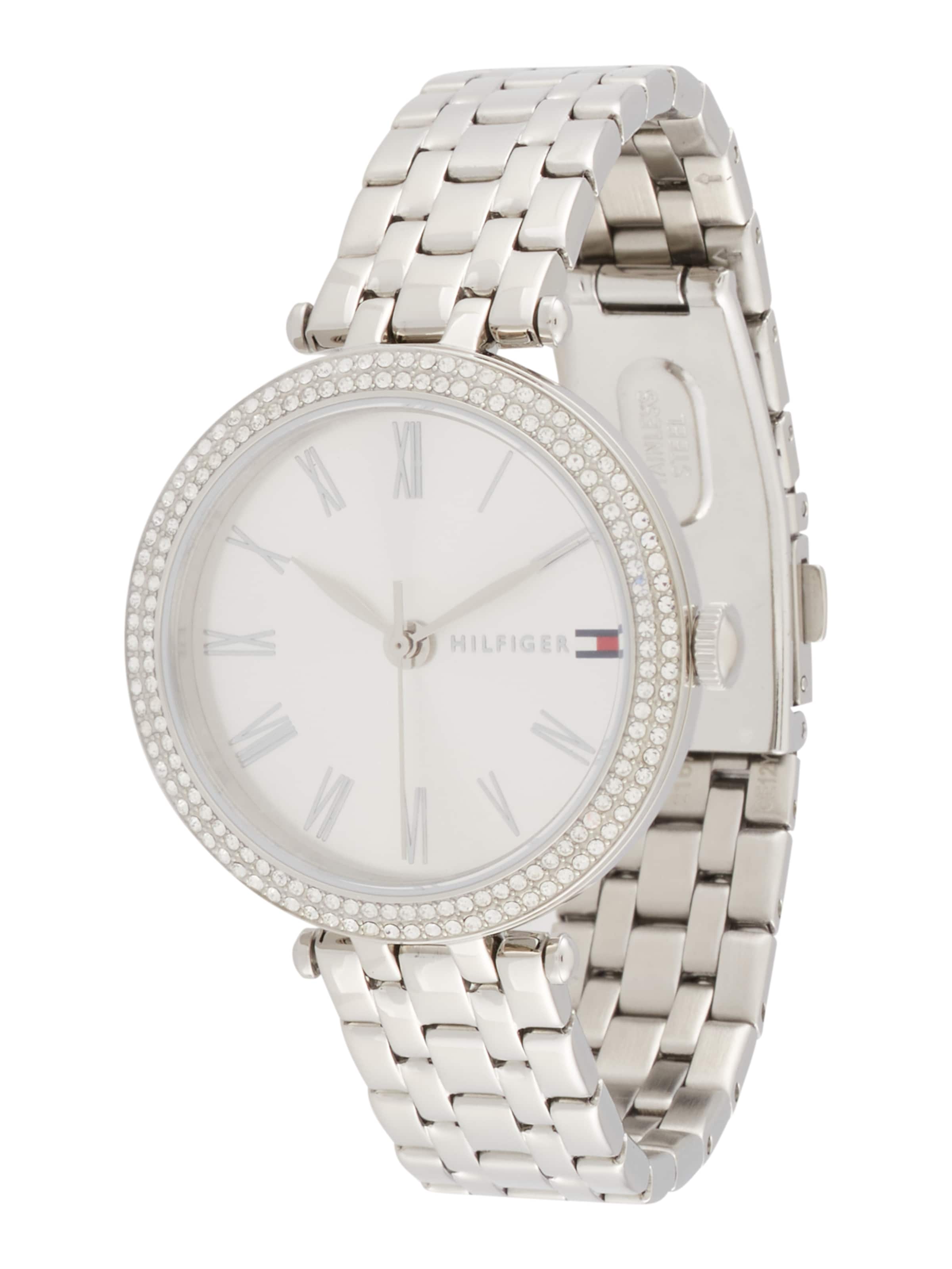 TOMMY HILFIGER Analog watch 'NATALIE' in Silver: front