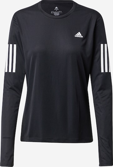 Tricou funcțional 'Own The Run' ADIDAS PERFORMANCE pe negru / alb, Vizualizare produs