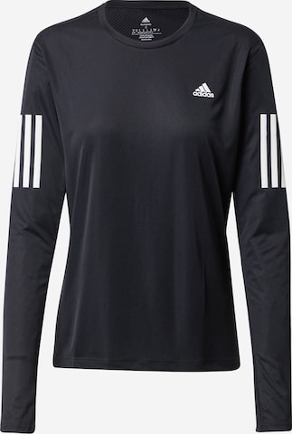 ADIDAS PERFORMANCE Sportshirt 'Own The Run' in Schwarz: predná strana