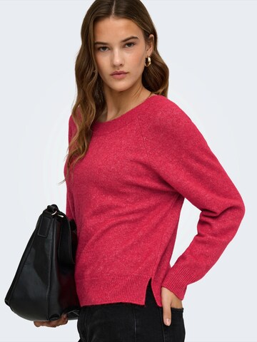 ONLY Pullover 'ONLElinor' in Rot