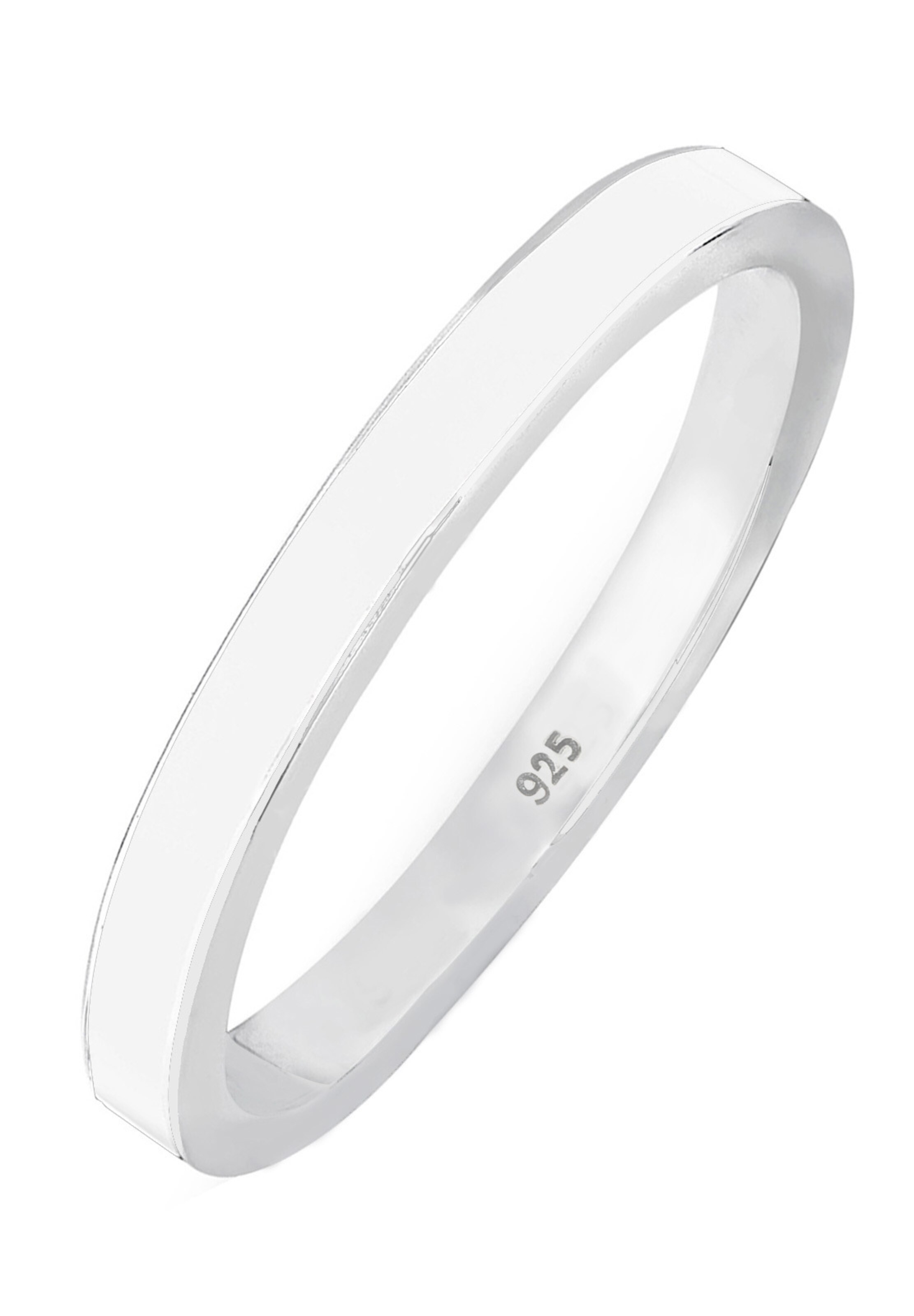 ELLI Ring in Zilver: voorkant