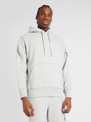 Calvin Klein Jeans Sweatshirt in Grey: front