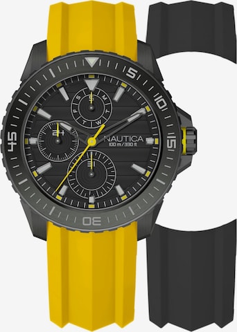 Montre à affichage analogique 'NST' NAUTICA en noir : devant