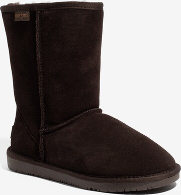 Minnetonka - Botas de neve 'Olympia' em castanho