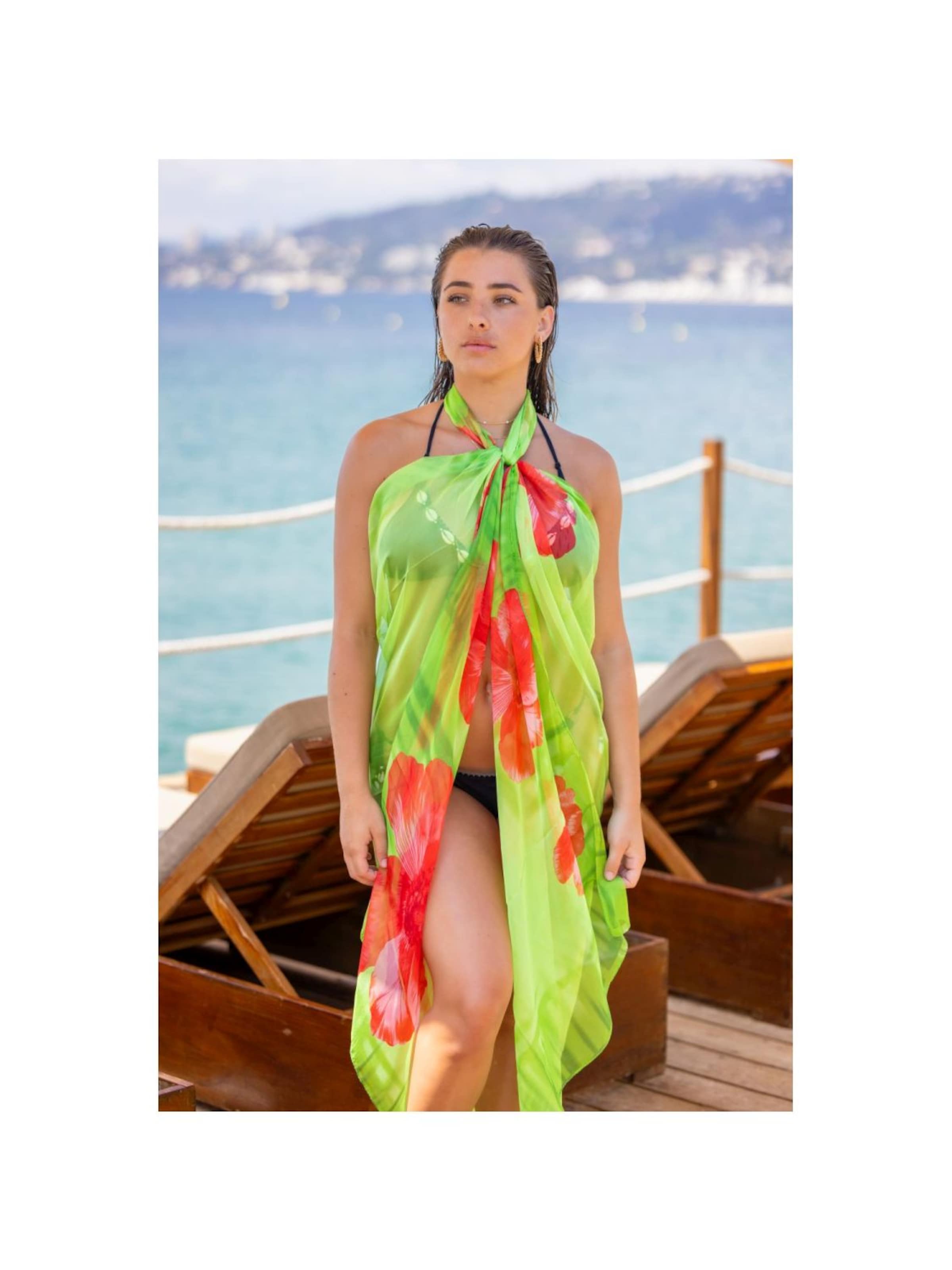 alberto cabale Strandkleid 'TULIP' in Grün