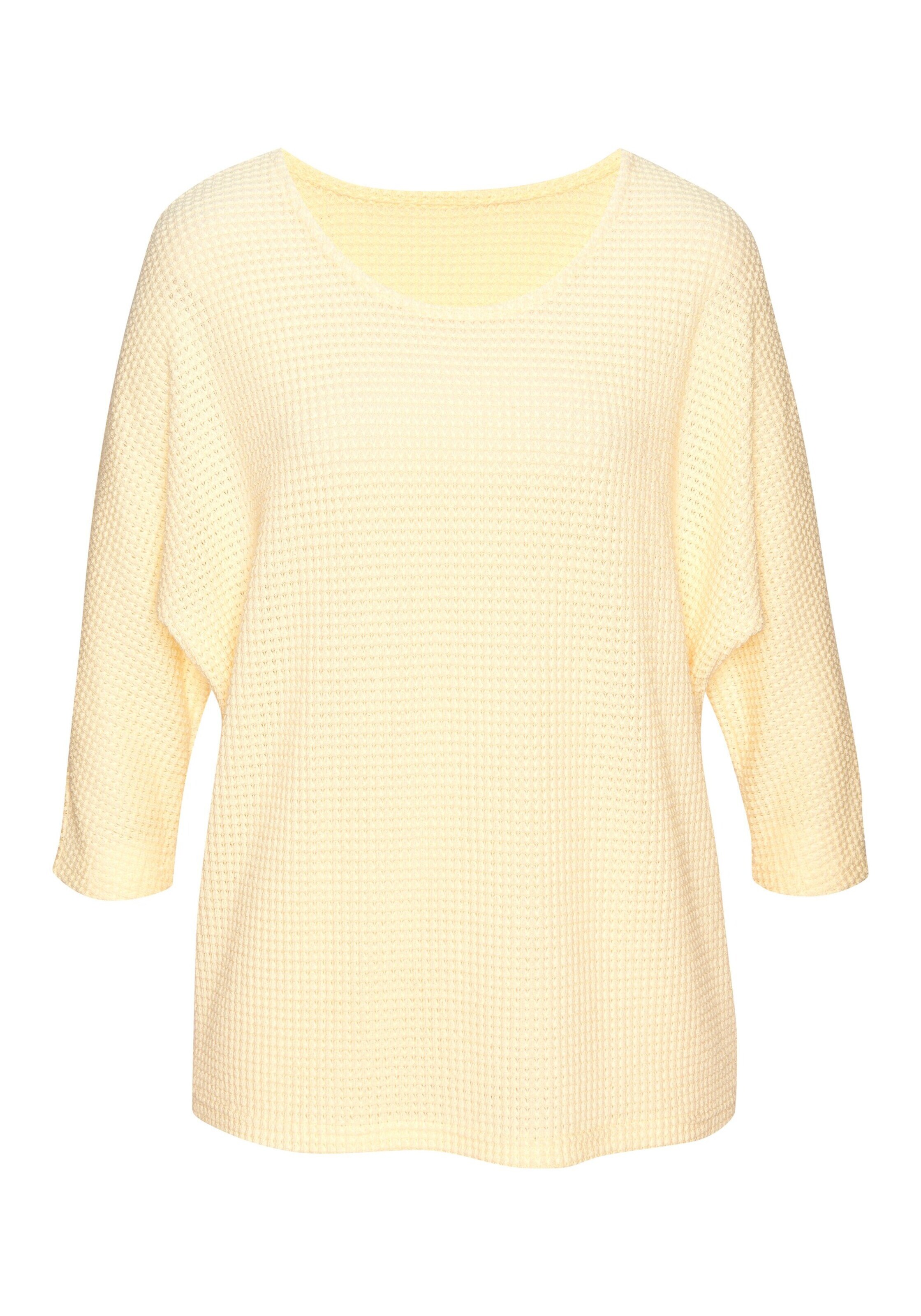 VIVANCE Pullover in Gelb: Vorderseite