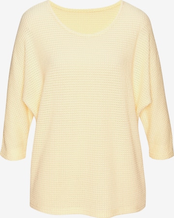 VIVANCE Pullover in Gelb: Vorderseite
