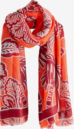 Next Strandtuch in orange / merlot / offwhite, Produktansicht